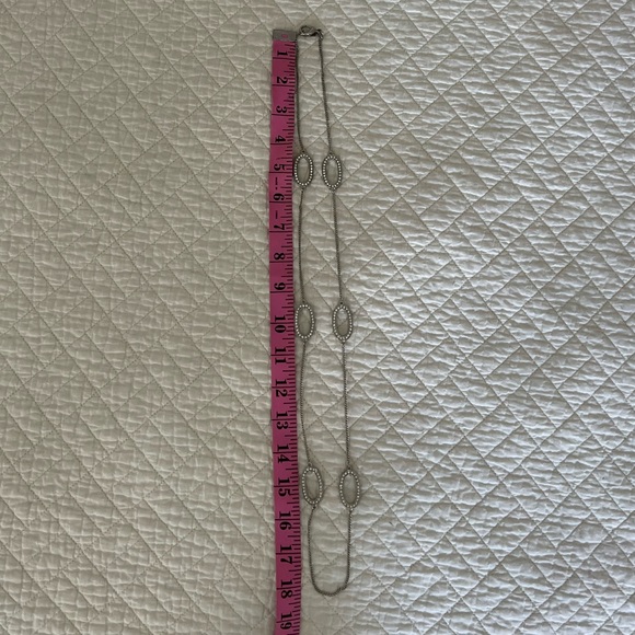 Cache Silver Embellished Necklace - Picture 3 of 3